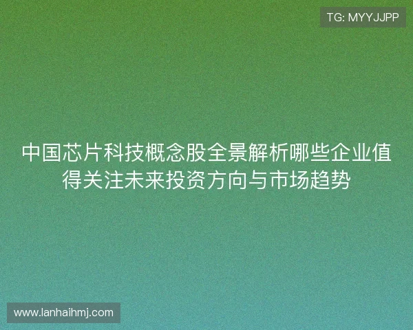 中国芯片科技概念股全景解析哪些企业值得关注未来投资方向与市场趋势